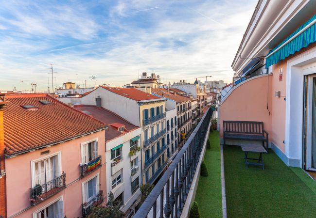 Apartment in Madrid - Gran Via Terrace apartment in Madrid 