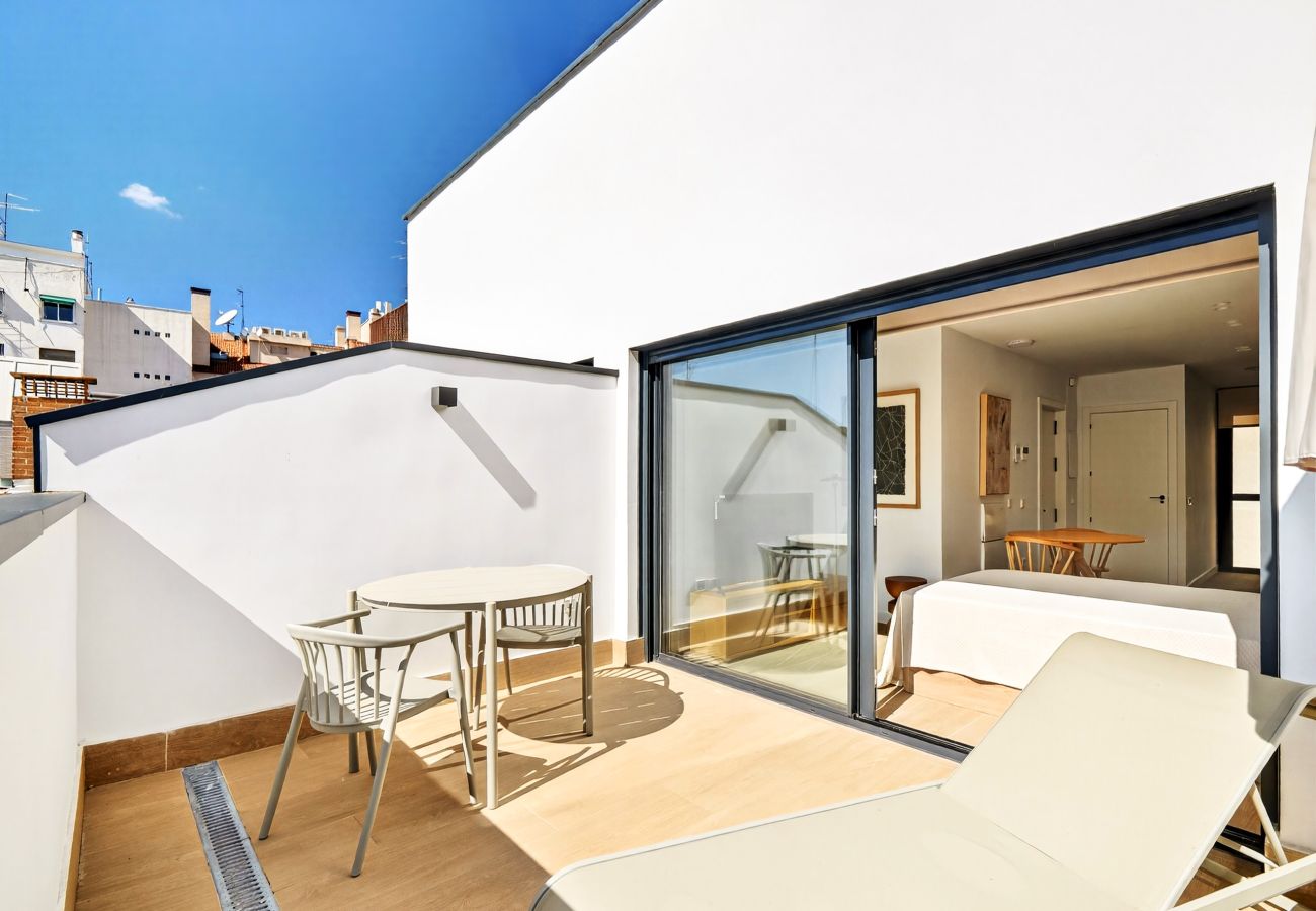 Studio in Madrid - Prospe Luxe Terrace II apartment in Madrid 
