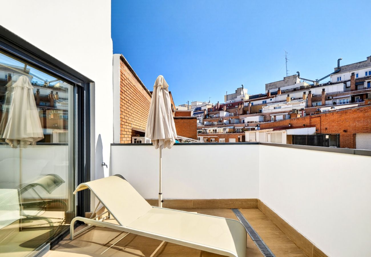 Studio in Madrid - Prospe Luxe Terrace II apartment in Madrid 