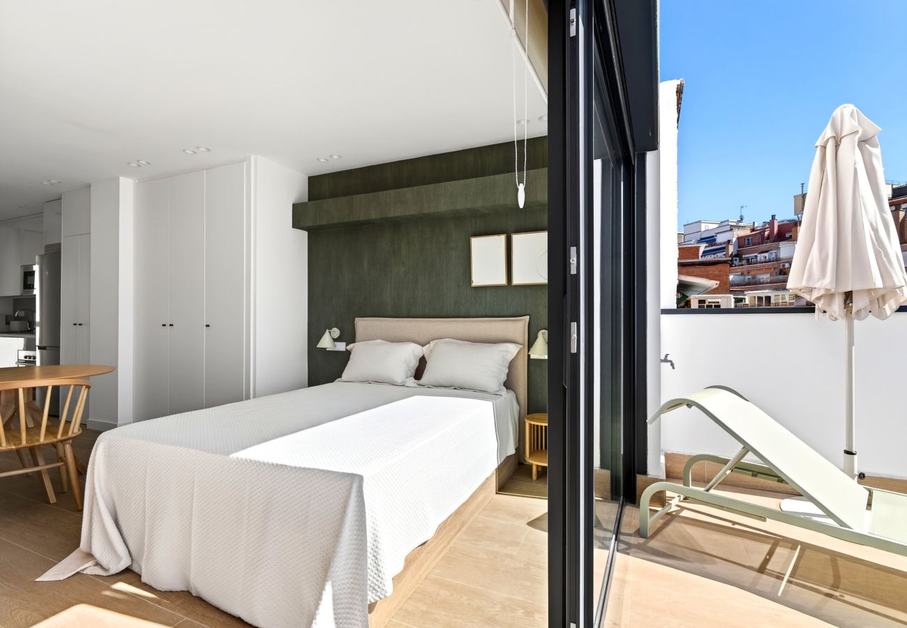 Studio in Madrid - Prospe Luxe Terrace II apartment in Madrid 