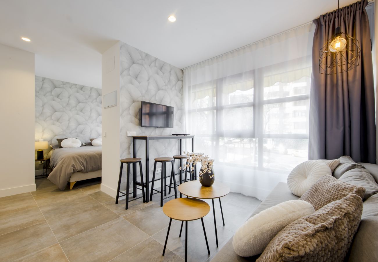 Studio in Madrid - USL Bernabeu apartment in Madrid 